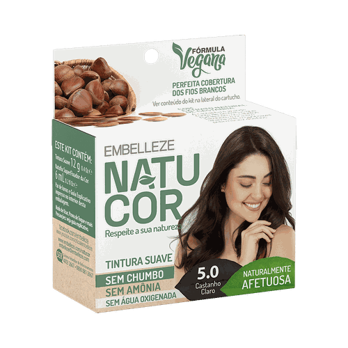 Embelleze Natucor Castanho Claro 5.0