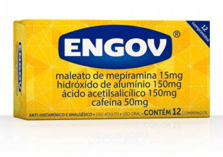 Engov 12 Comprimidos