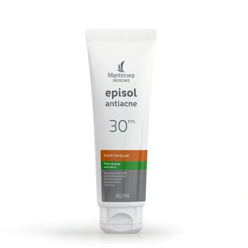 Episol Protetor Solar Facial Antiacne FPS 30 60ml