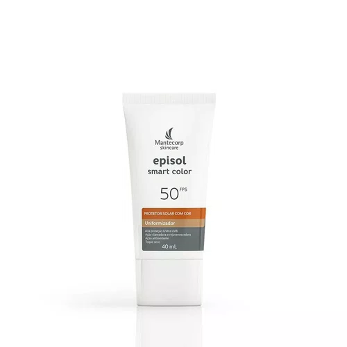 Episol Protetor Solar Facial FPS 50 Smart Color 40ml