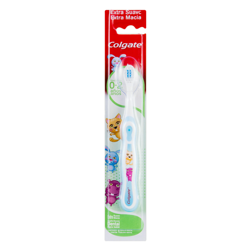 Colgate Escova De Dente Infantil My First Extra Macia De 0 A 2 Anos 1 Un