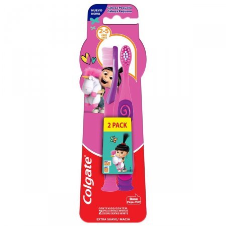 Colgate Escova De Dente Infantil Smile Agnes De 0 A 2 Anos 2 Un