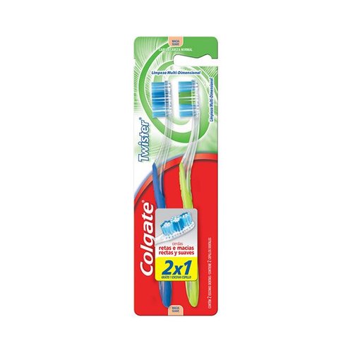 Colgate Escova Dental Twister Macia Lv2 Pg1