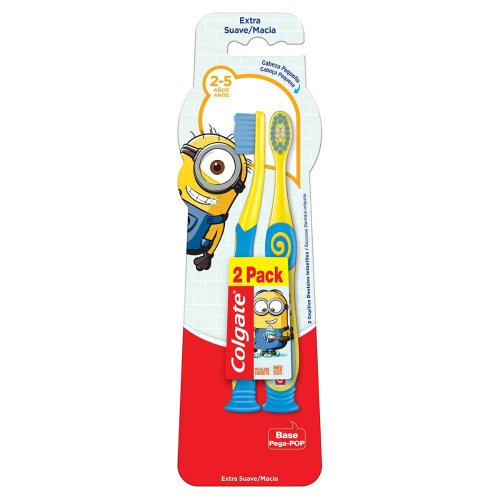 Colgate Escova Dental Minions 2 a 5 anos 2UN
