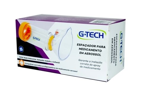 G-tech Espaçador Clear Adulto e Infantil 2 Mascaras