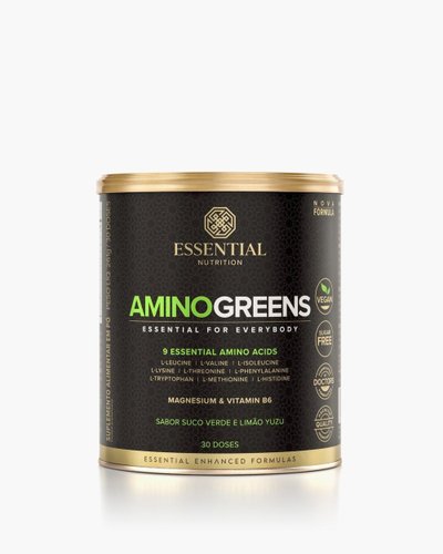 Essential Nutrition Amino Greens Lata 240g
