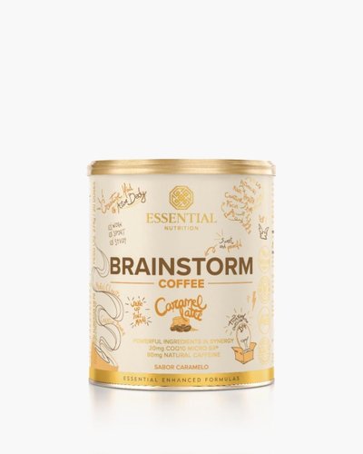 Essential Nutrition Brainstorm Coffee Caramel Lata 274g