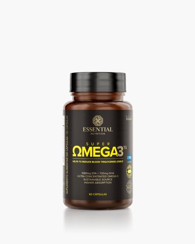 Essential Nutrition Super Ômega 3 TG com 60 Cápsulas