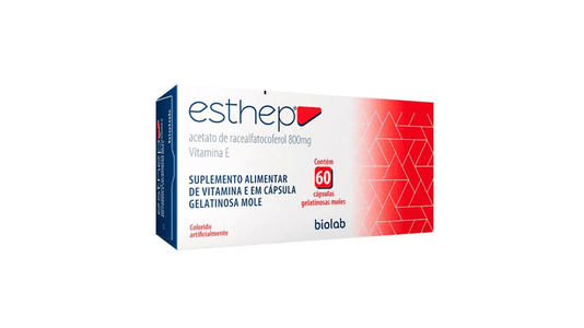 Esthep Vitamina E 800mg 60 cápsulas