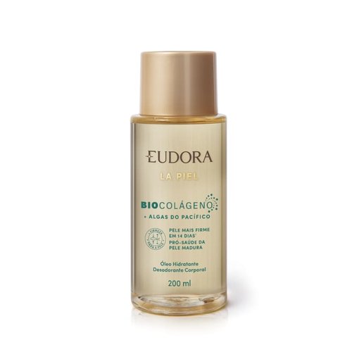 Eudora Óleo Hidratante Desodorante Corporal La Piel Algas do Pacífico 200ml