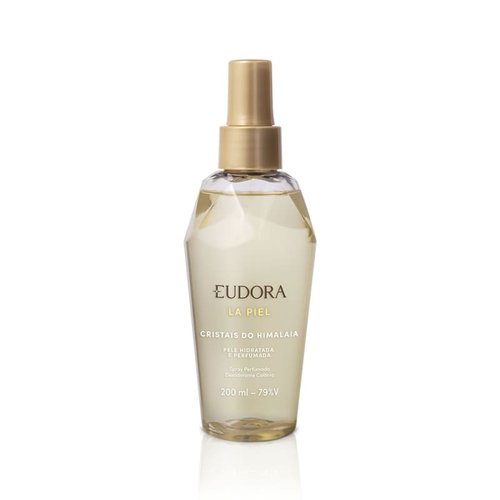 Eudora Spray Perfumado Corporal Desodorante Colônia La Piel Cristais do Himalaia 200ml