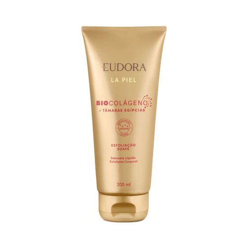 Eudora Sabonete Líquido Esfoliante Corporal La Piel Tâmaras Egípcias 200ml