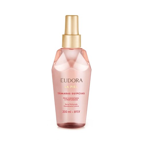 Eudora Spray Perfumado Desodorante Colônia La Piel Tâmaras Egípcias 200ml