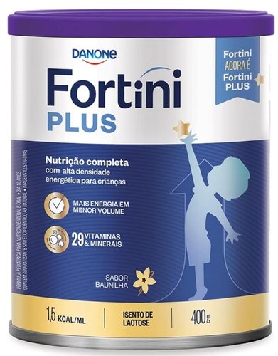 Fortini Plus Baunilha Danone Fórmula Pediátrica 400g