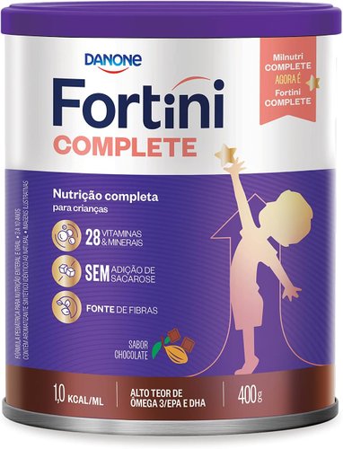Fortini Complete Chocolate Danone Fórmula Pediátrica 400g