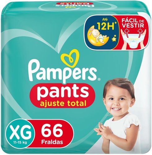 Pampers Fralda Pants XG 66UN