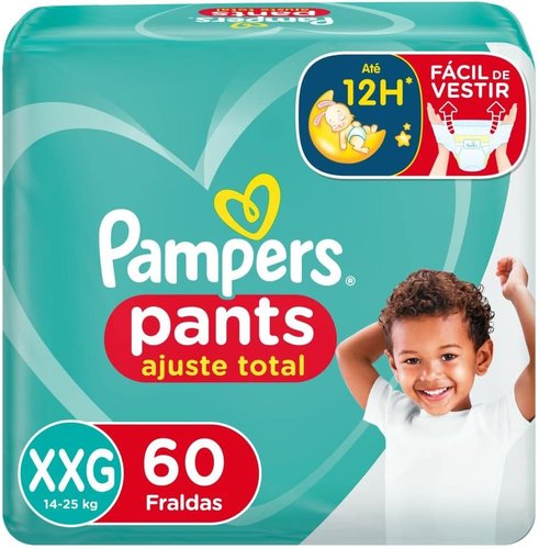 Pampers Fralda Pants XXG 60UN