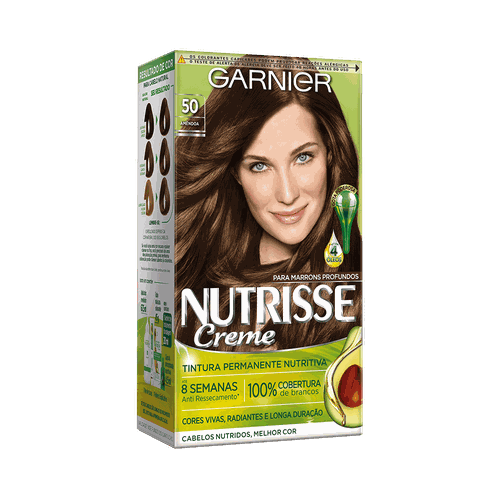 Garnier Nutrisse Creme Castanho Claro 50