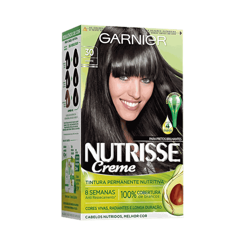 Garnier Nutrisse Creme Castanho Escuro 30