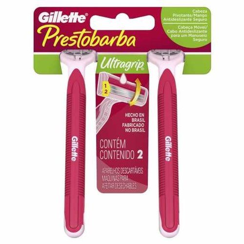 Gillette Prestobarba Ultragrip 2un