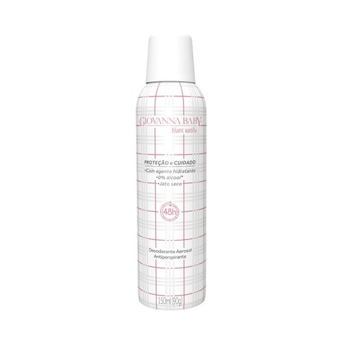 Giovanna Baby Desodorante Aerosol Blanc Vanilla 150ml