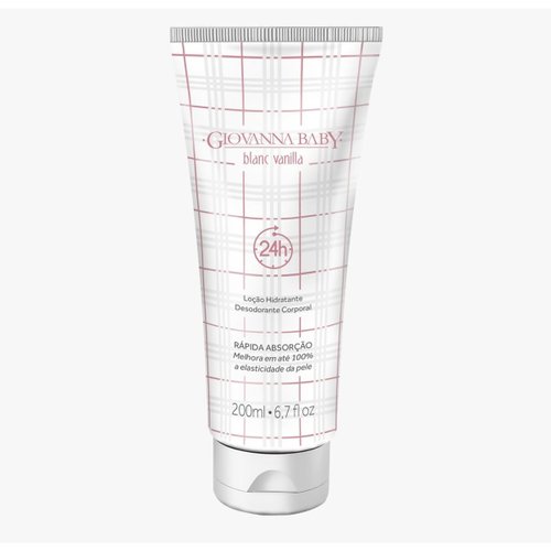 Giovanna Baby Loção Hidratante Desodorante Blanc Vanilla 200ml