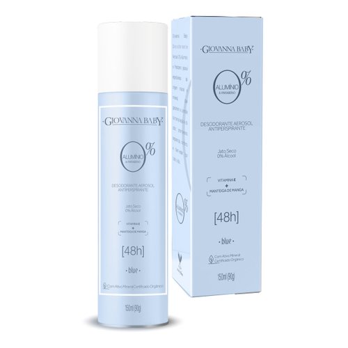 Giovanna Baby Desodorante Aerosol 0 Aluminio Blue 150ml