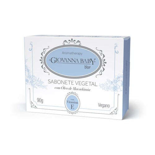 Giovanna Baby Sabonete em Barra Vegetal Blue 90G