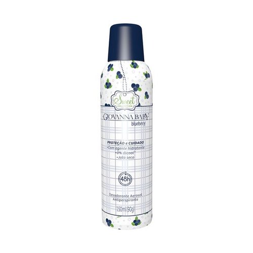 Giovanna Baby Desodorante Aerosol Blueberry 150ml