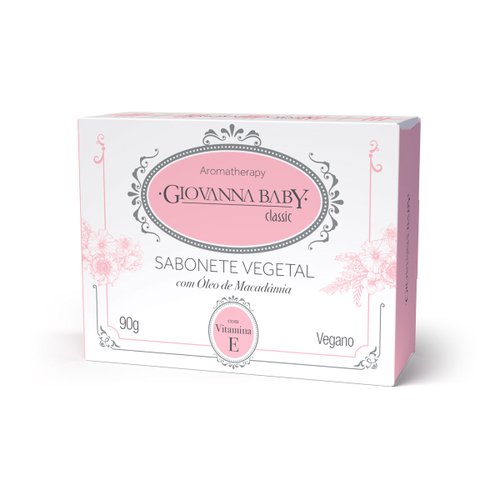 Giovanna Baby Sabonete em Barra Vegetal Classic 90G