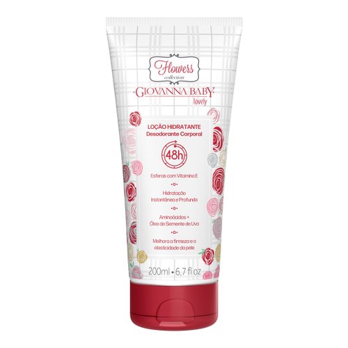Giovanna Baby Loção Hidratante Desodorante  Lovely 200ml