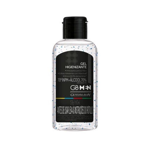 Giovanna Baby Álcool em Gel 70% GB Men Edição Limitada 60ml