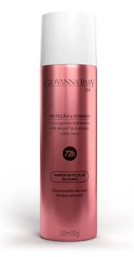 Giovanna Baby Desodorante Aerosol Rosé 150ML