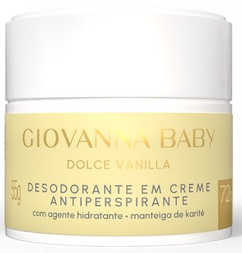 Giovanna Baby Desodorante Creme Antiperspirante Dolce Vanilla 50g