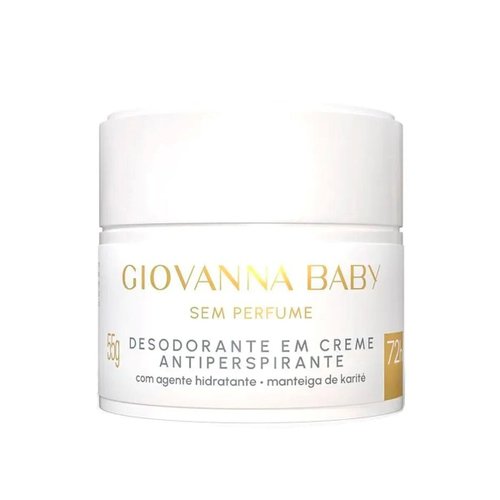 Giovanna Baby Desodorante Creme Antiperspirante Sem Perfume 50g