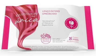 Giovanna Baby Lenço Intimo Umedecido Única Classic 16un