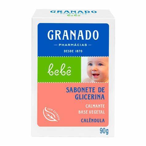 Granado Sabonete em Barra de Glicerina Bebê Calêndula 90g