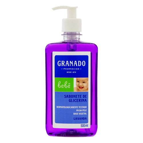 Granado Sabonete Líquido de Glicerina Bebê Lavanda 500ml
