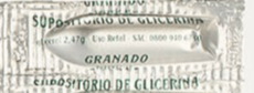 Granado Supositório de Glicerina Adulto 1UN