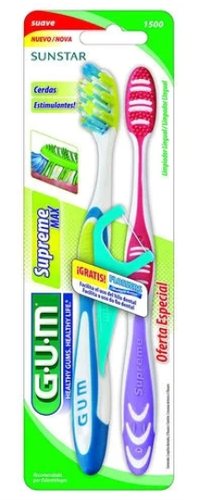 GUM Escova Dental Supreme Max 2x1 1500
