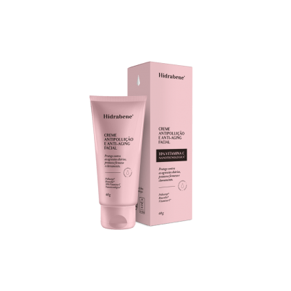 Hidrabene Creme Antipoluição Anti-Aging Facial 60g
