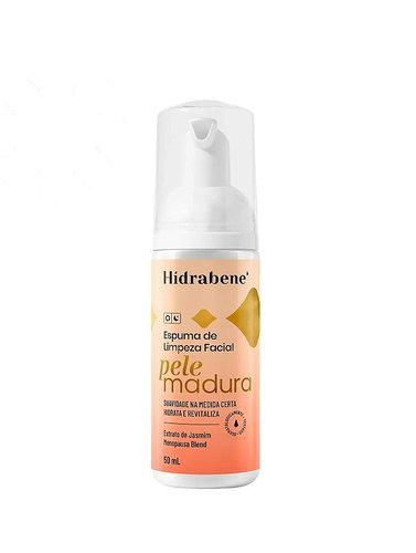 Hidrabene Espuma de Limpeza Facial Pele Madura 50ml