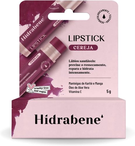 Hidrabene Lipstick Cereja 5g