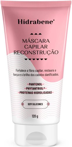 Hidrabene Máscara Capilar Reconstrução 120g