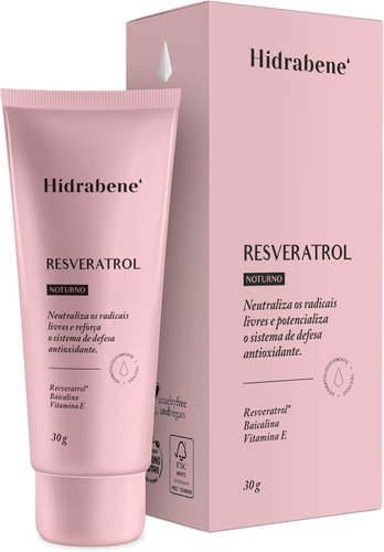 Hidrabene Resveratrol Noturno 30g
