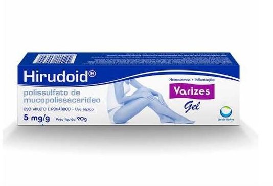 Hirudoid 500 Polissulfato de Mucopolissacarídeo Gel 90g