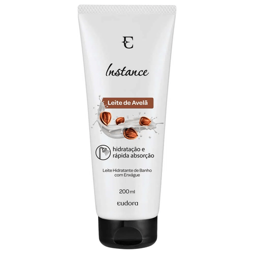 Instance Hidratante Corporal de Banho Com Enxague Leite de Avelã 200ml