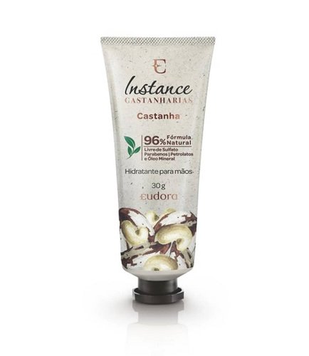 Instance Creme Hidratante Para Mãos Castanharias Castanha 30g