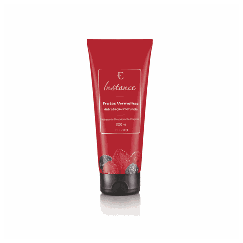 Instance Hidratante Desodorante Corporal Frutas Vermelhas 200ml
