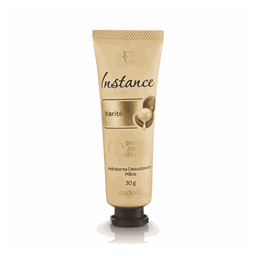 Instance Creme Desodorante Hidratante Mãos Karité 30g